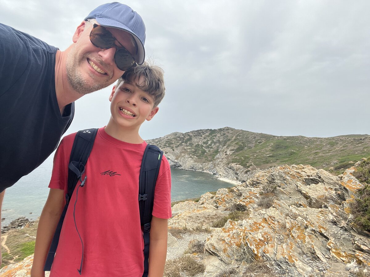 Ole und Florian unterwegs in der Natur